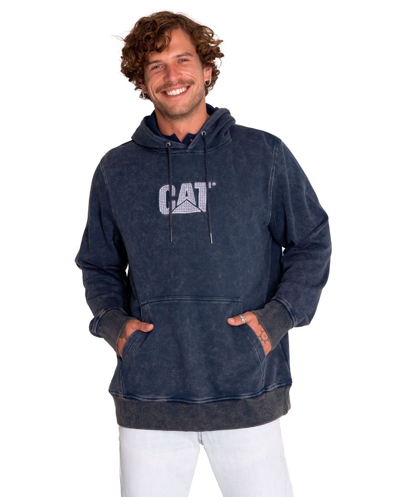 Poleron-Casual-Hombre-Heritage-Uniform-Embroidered-Hoodie-Azul-Cat