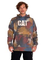 Poleron-Casual-Hombre-Fleece-Cat-Logo-Printed-Pullover-Hoodie-Multicolor-Cat