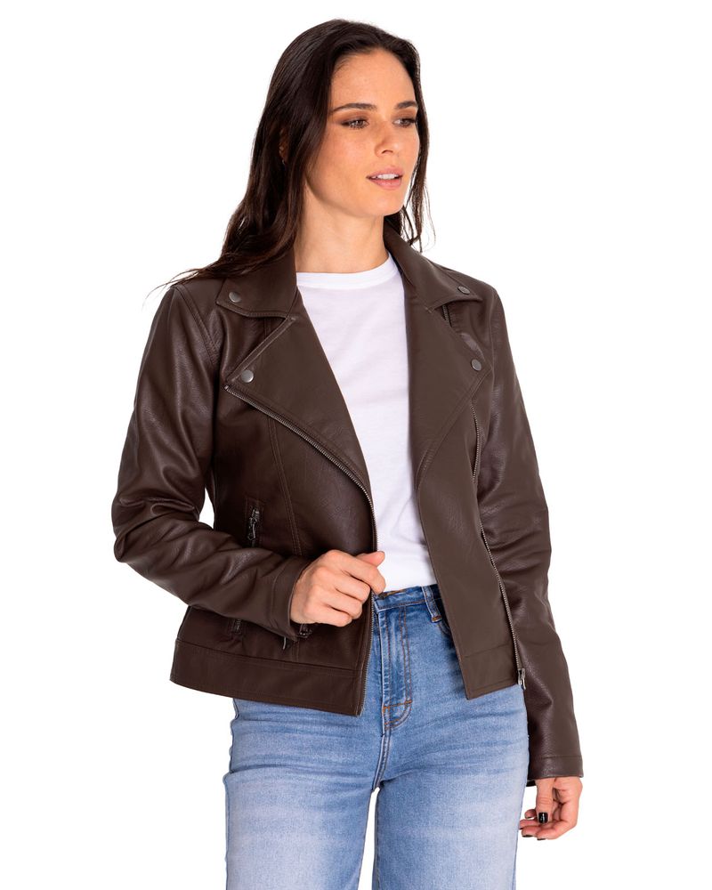 Chaqueta-Cuero-Mujer-W-Foundation-Faux-Leather-Jacket-Cafe-Cat