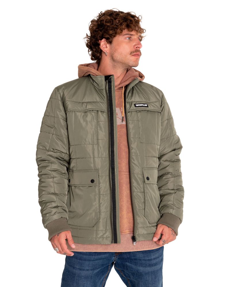 Chaqueta-Casual-Hombre-Terrain-Jacket-Verde-Cat