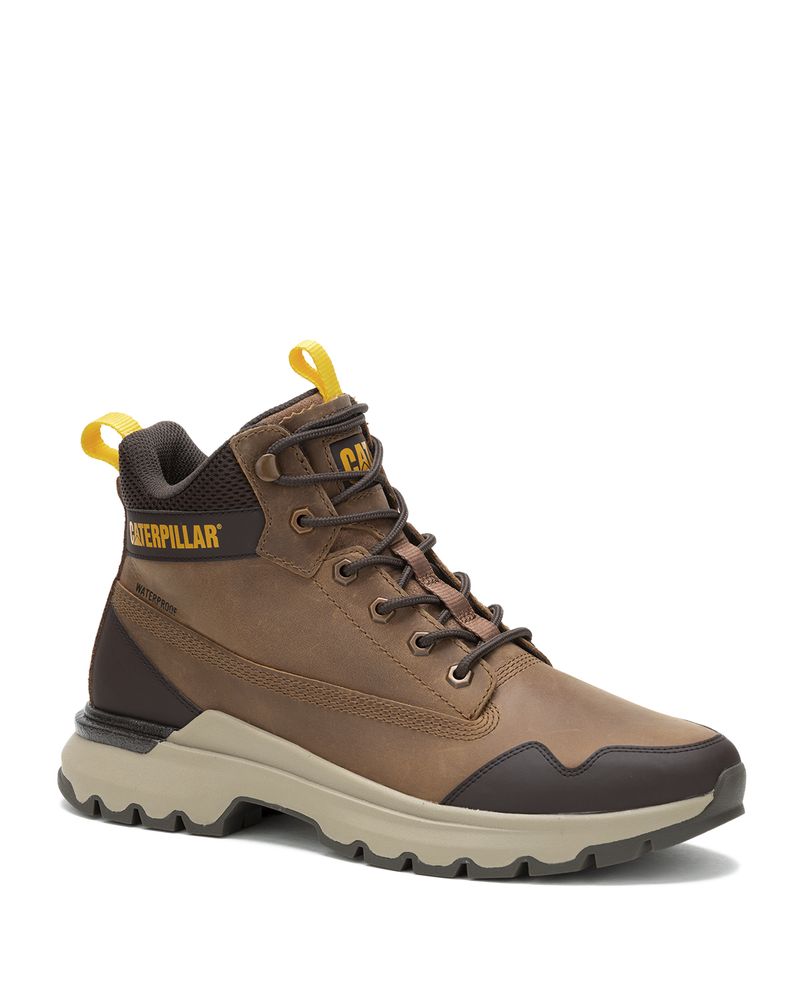 Zapatilla-Con-Caña-Gamuza-Hombre-Colorado-Sneaker-Wp-Cafe-Cat