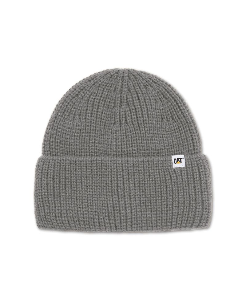 Gorro-Casual-Hombre-Cuffed-Knit-Hat-Gris-Cat