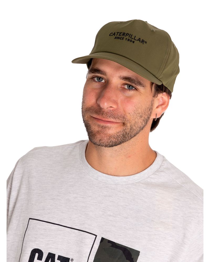 Jockey-Casual-Hombre-Caterpillar-Unstructured-5-Panel-Hat-Verde-Cat