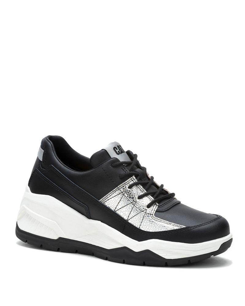 Zapatilla-Cuero-Mujer-Watchful-Negro-Cat