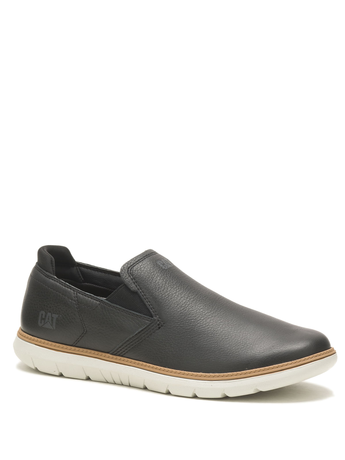 Slip On  Cuero Hombre Roamer 2.0 Slip On Negro Cat