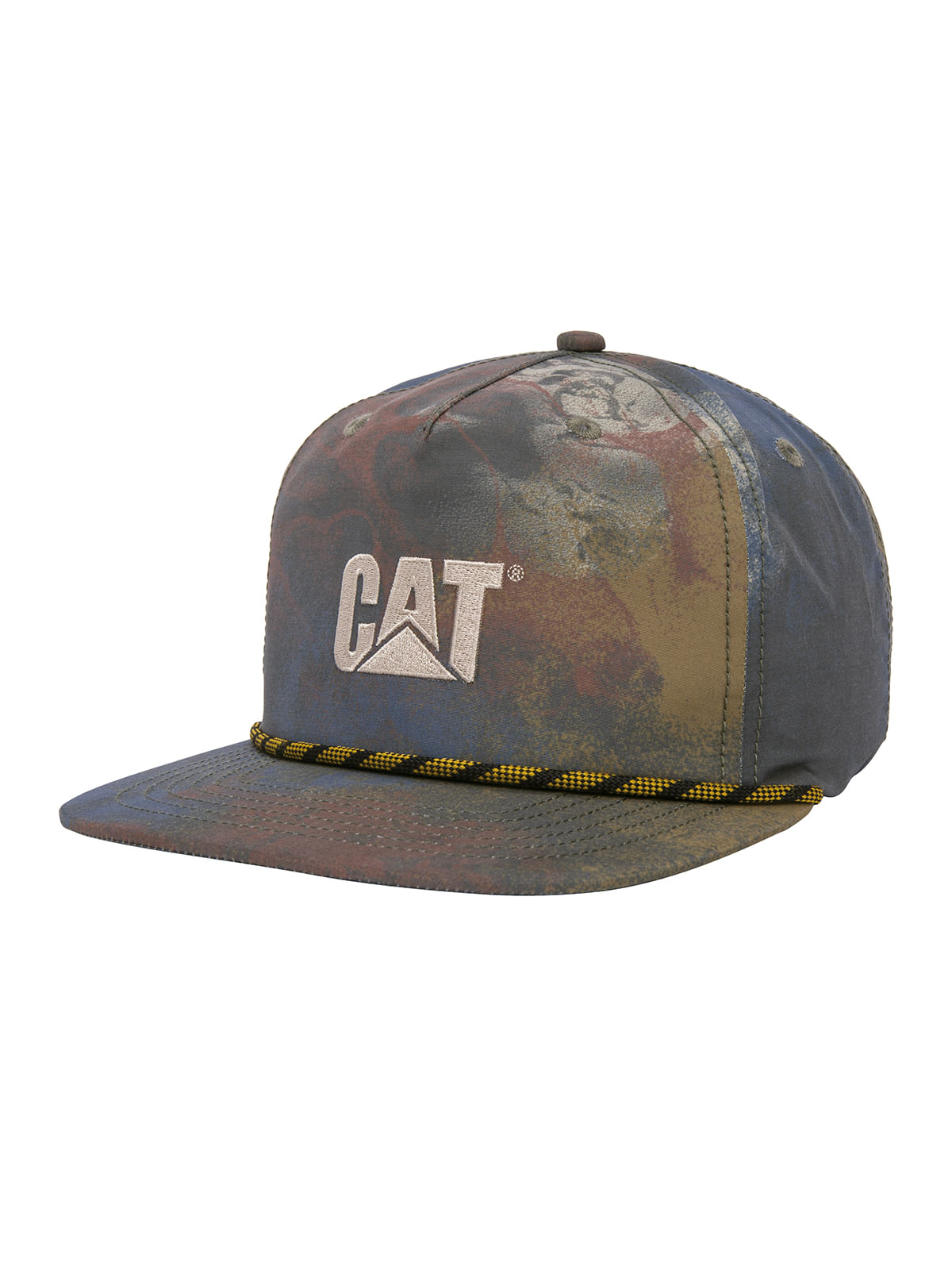 Jockey Casual Hombre Cat Logo Aop 5-Panel Hat Multicolor Cat