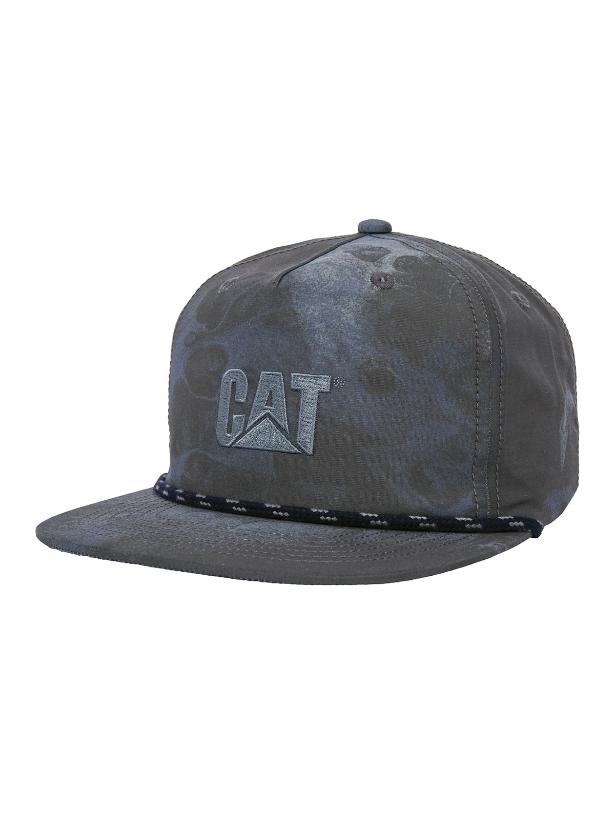 Jockey Casual Hombre Cat Logo Aop 5-Panel Hat Azul Cat