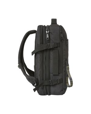 Mochila Casual Unisex B. Holt Travel Backpack Negro Cat