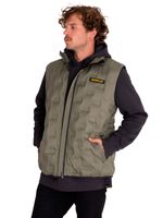 Chaqueta-Sin-Manga-Casual-Hombre-Foundation-Bonded-Insulated-Vest-Verde-Cat