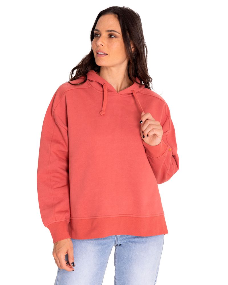 Poleron-Casual-Mujer-Fleece-Oversized-Cozy-Hoodie-Rojo-Cat