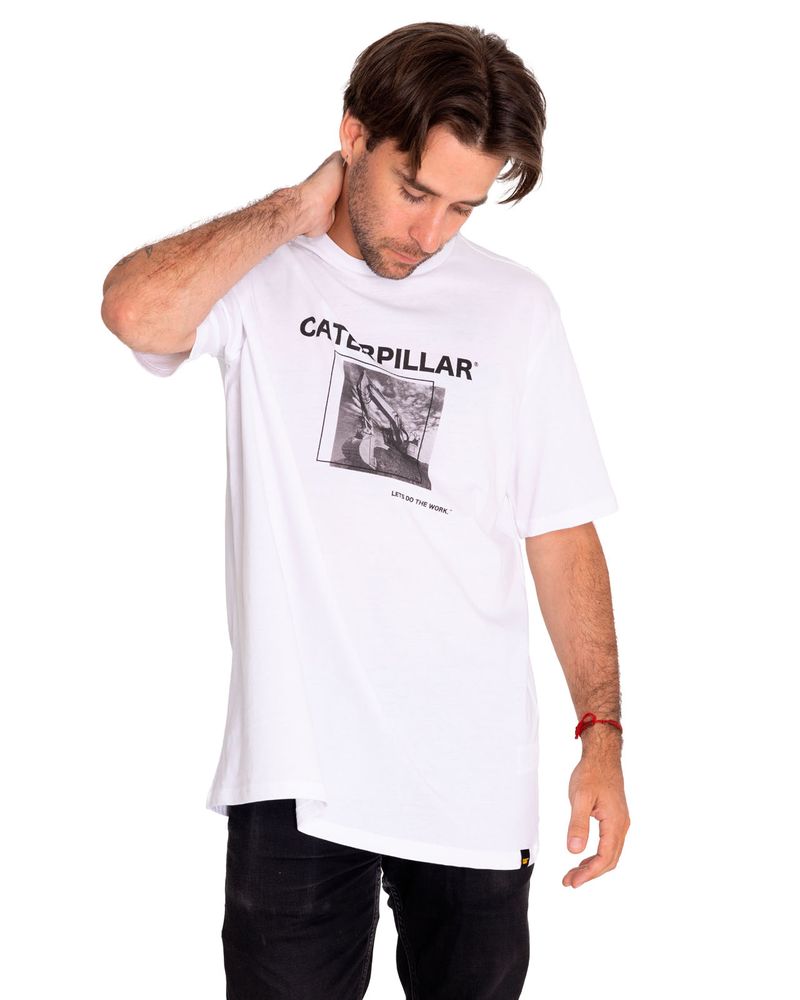 Polera-Manga-Corta-Casual-Hombre-Workwear-Graphic-Tee-1-Blanco-Cat