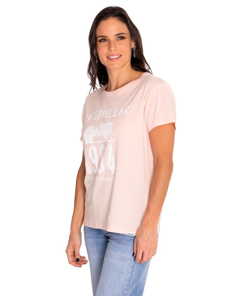 Polera-Manga-Corta-Casual-Mujer-W-Historic-Tradition-Graphic-Tee-2-Rojo-Cat