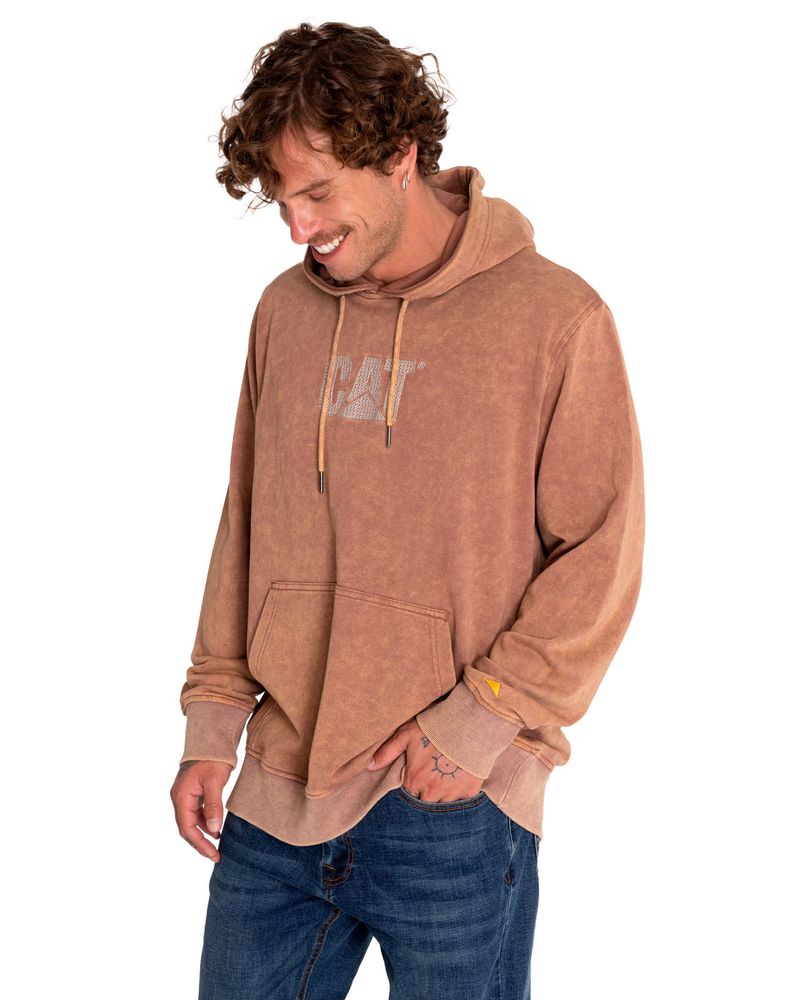 Poleron-Casual-Unisex-Heritage-Uniform-Embroidered-Hoodie-Gris-Cat