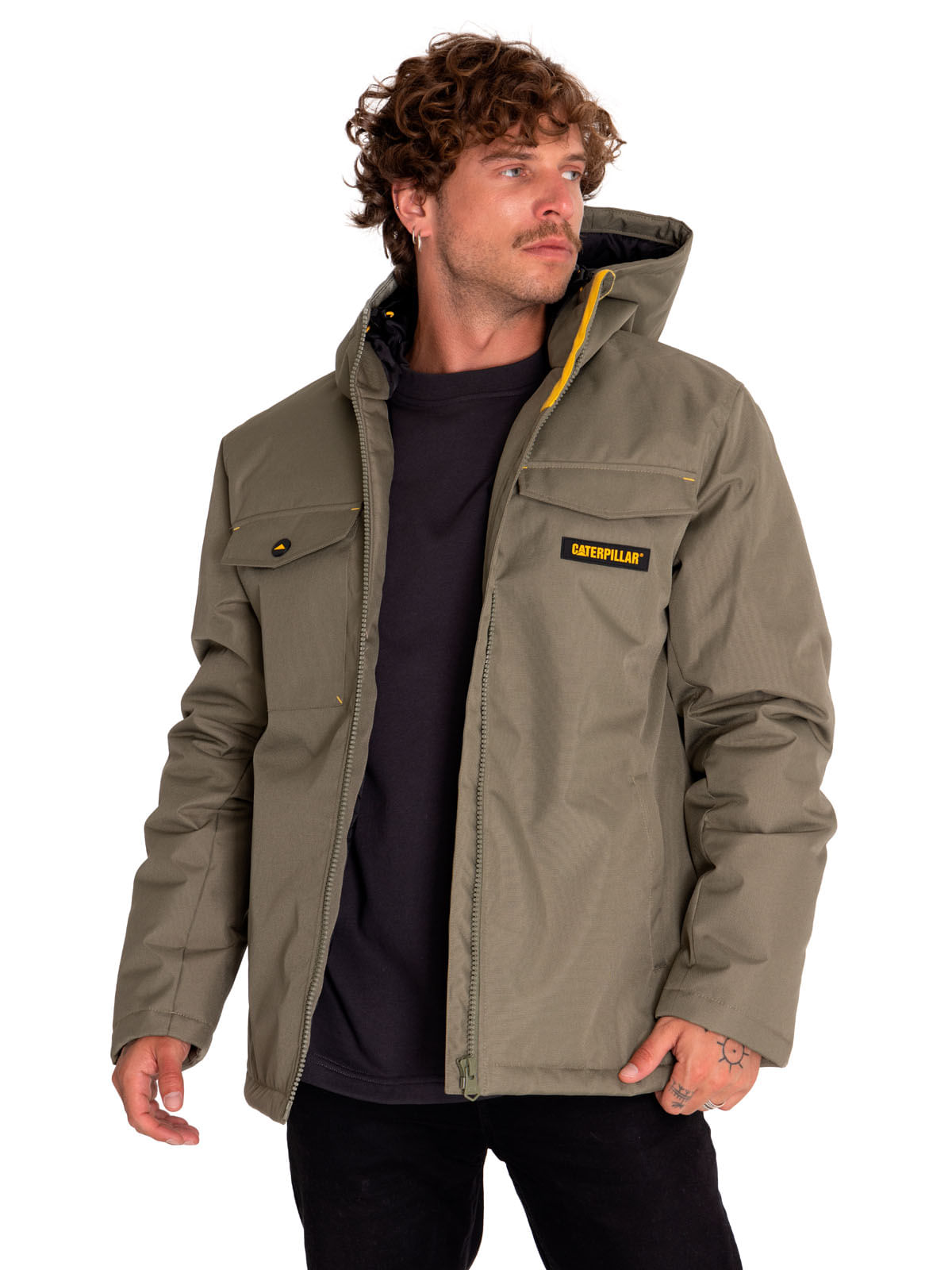chaqueta caterpillar