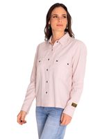 Blusa-Manga-Larga-Casual-Mujer-Heritage-Uniform-Boxy-L-S-Shirt-Morado-Cat