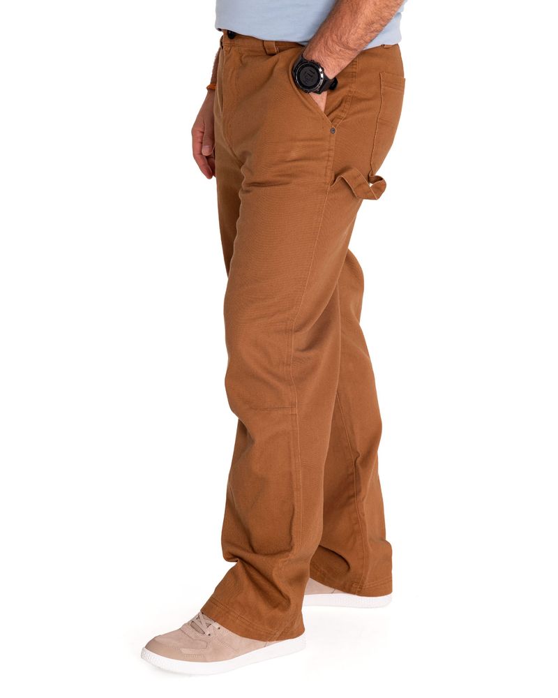 Pantalon cafe casual hombre hot sale