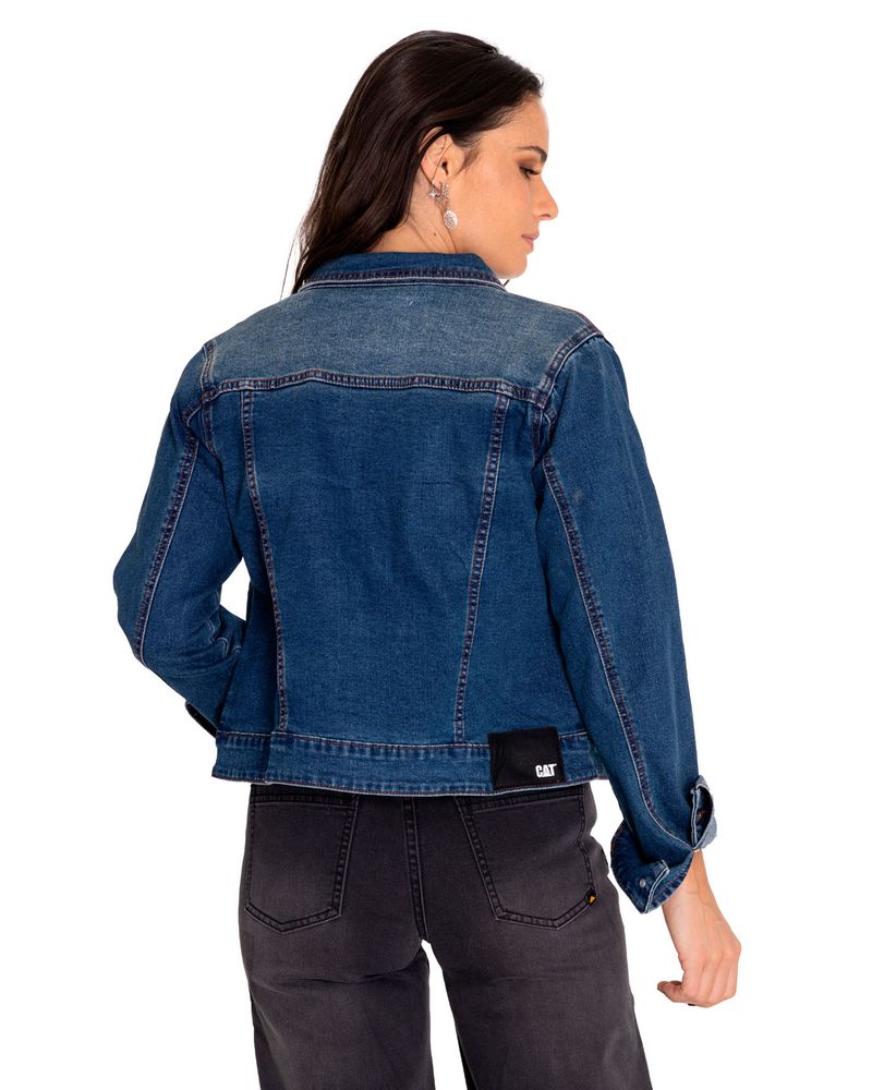 Chaqueta-Denim-Mujer-W-Foundation-Denim-Jacket-Rojo-Cat