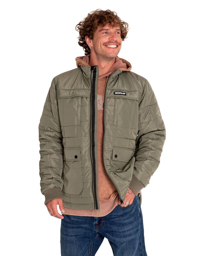 Chaqueta-Casual-Hombre-Terrain-Jacket-Verde-Cat