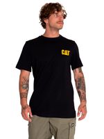 Polera-Manga-Corta-Casual-Hombre-Graphic-Tee-Negro-Cat