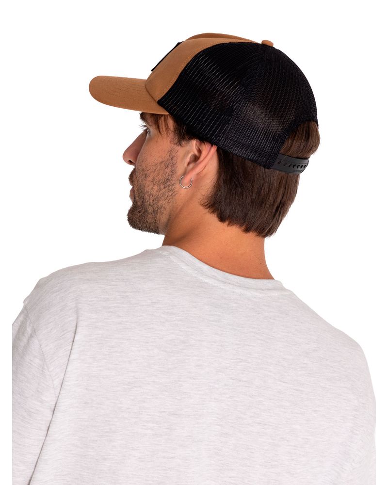 Jockey-Casual-Hombre-Cat-Diamond-Plate-Unstructured-Mesh-Back-Hat-Cafe-Cat