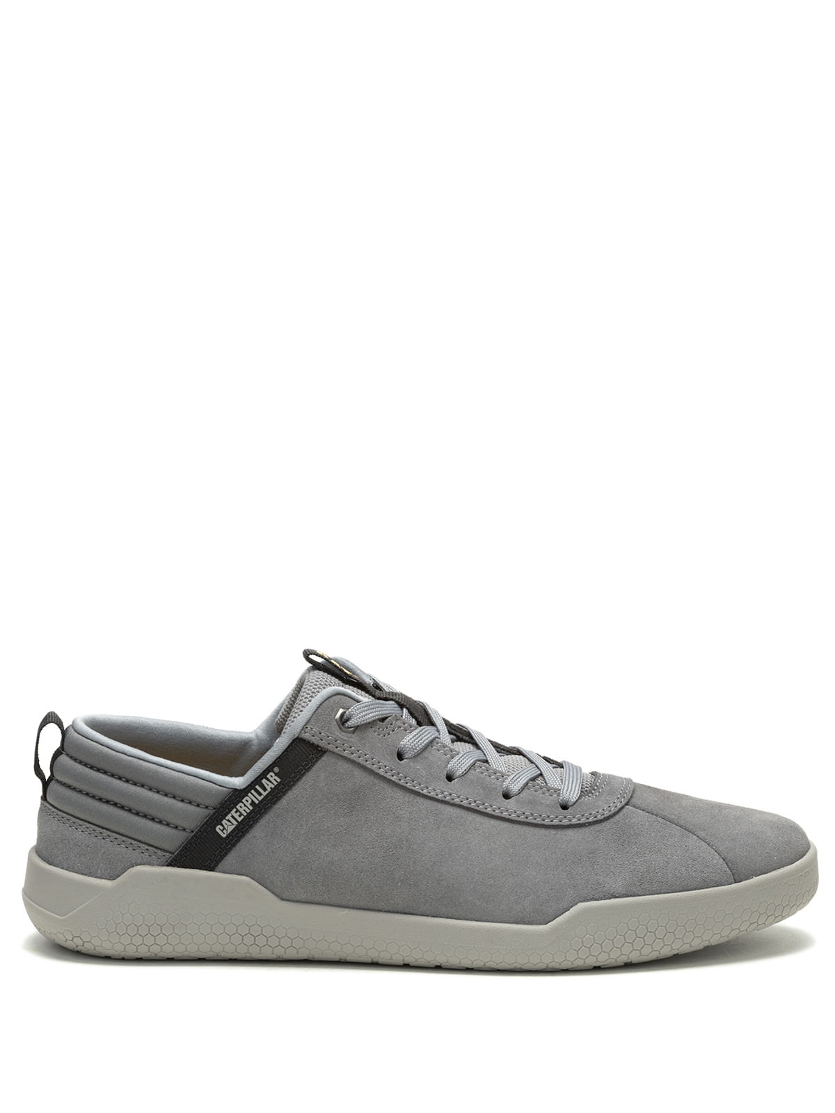 Zapatilla Gamuza Hombre Hex Gris Cat