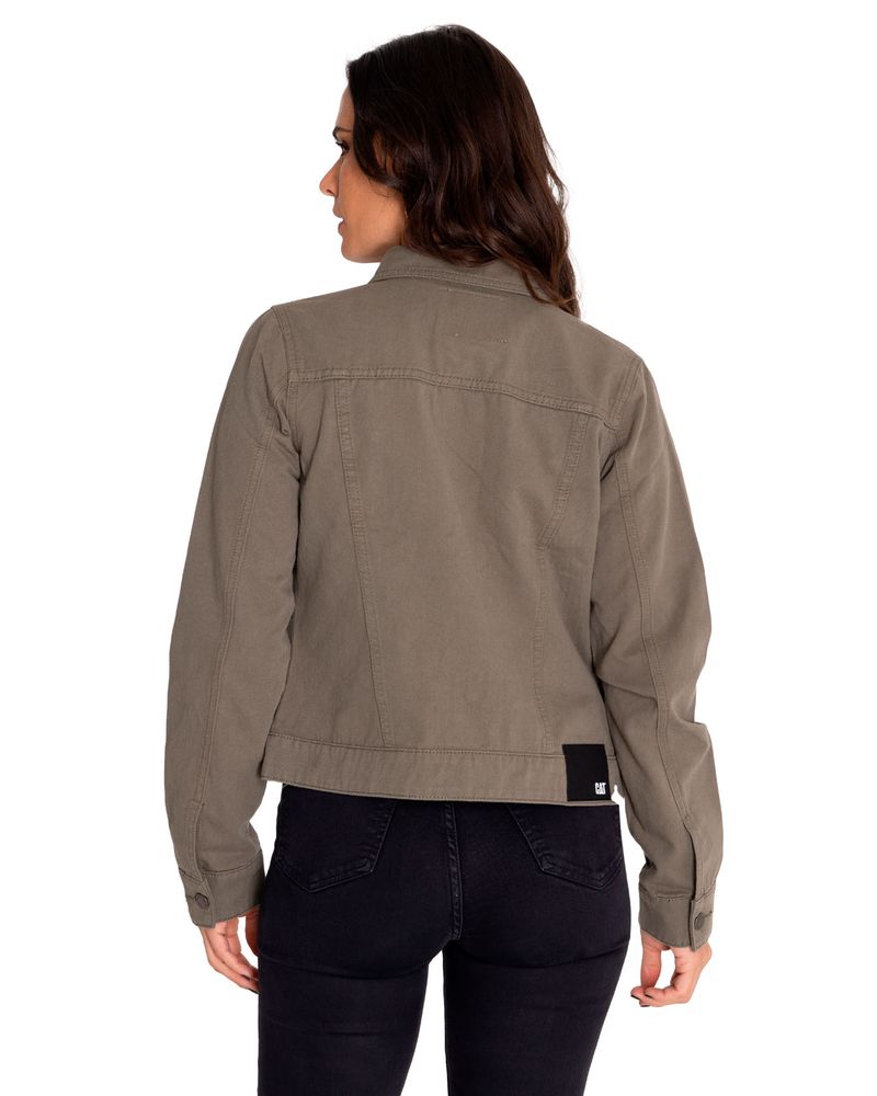 Chaqueta-Denim-Mujer-W-Foundation-Denim-Jacket-Verde-Cat