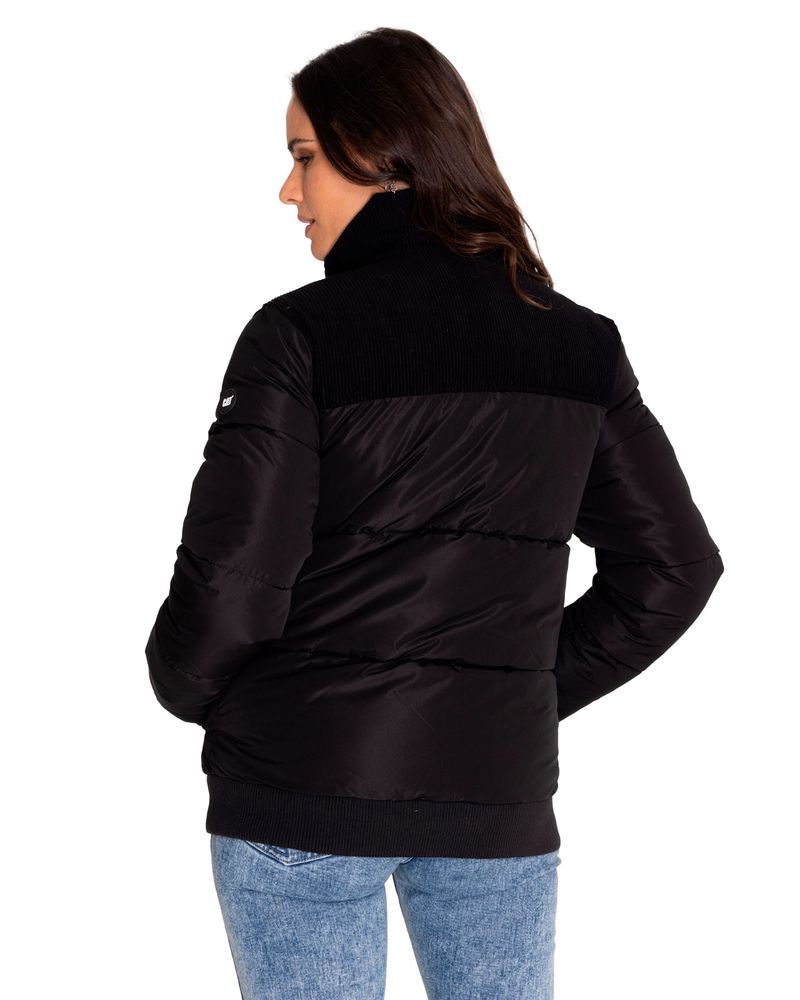 Chaqueta-Casual-Mujer-W-Heavyweight-Insulated-Puffer-Jacket-Negro-Cat