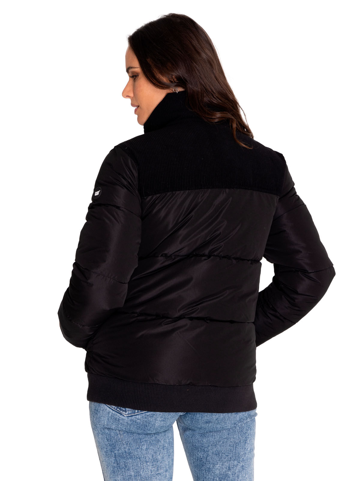 Chaqueta Casual Mujer W Heavyweight Insulated Puffer Jacket Negro Cat