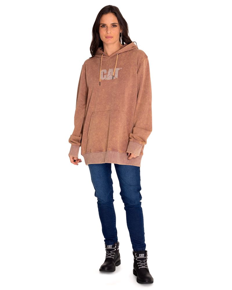 Poleron-Casual-Unisex-Heritage-Uniform-Embroidered-Hoodie-Gris-Cat