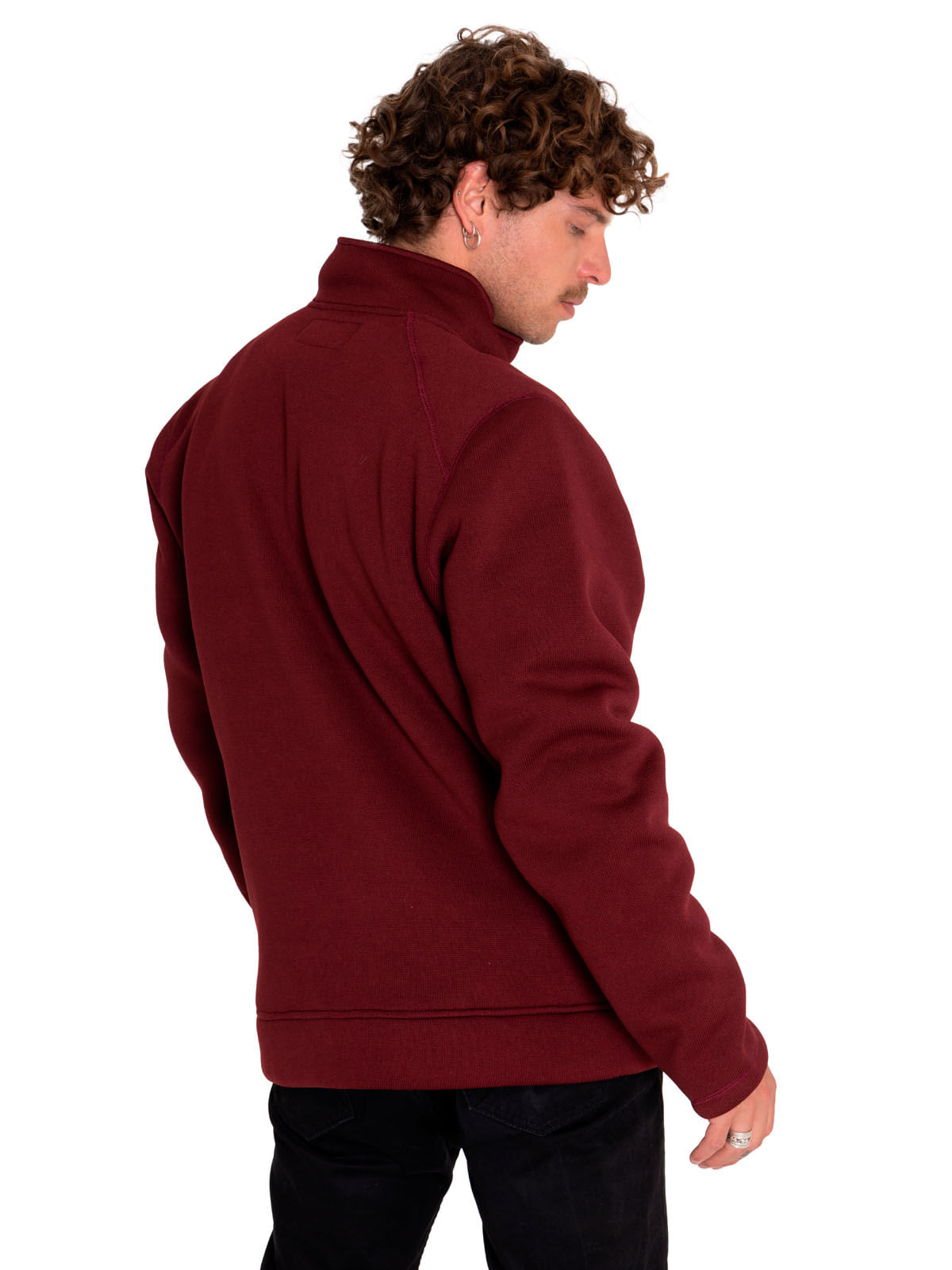 Polar Casual Hombre Foundation Century Fz Fleece Rojo Cat