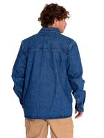 Chaqueta-Casual-Unisex-Rigid-Denim-Heavy-Overshirt-Gris-Cat