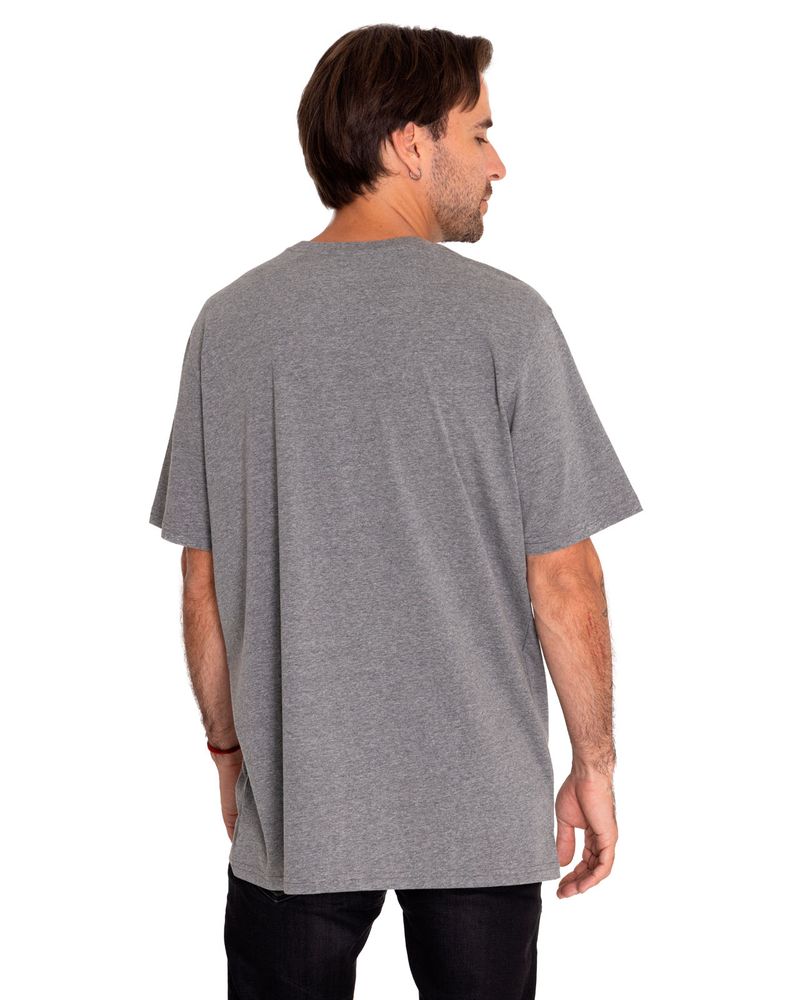 Polera-Manga-Corta-Casual-Hombre-Foundation-Pocket-Tee-With-Logo-Gris-Cat