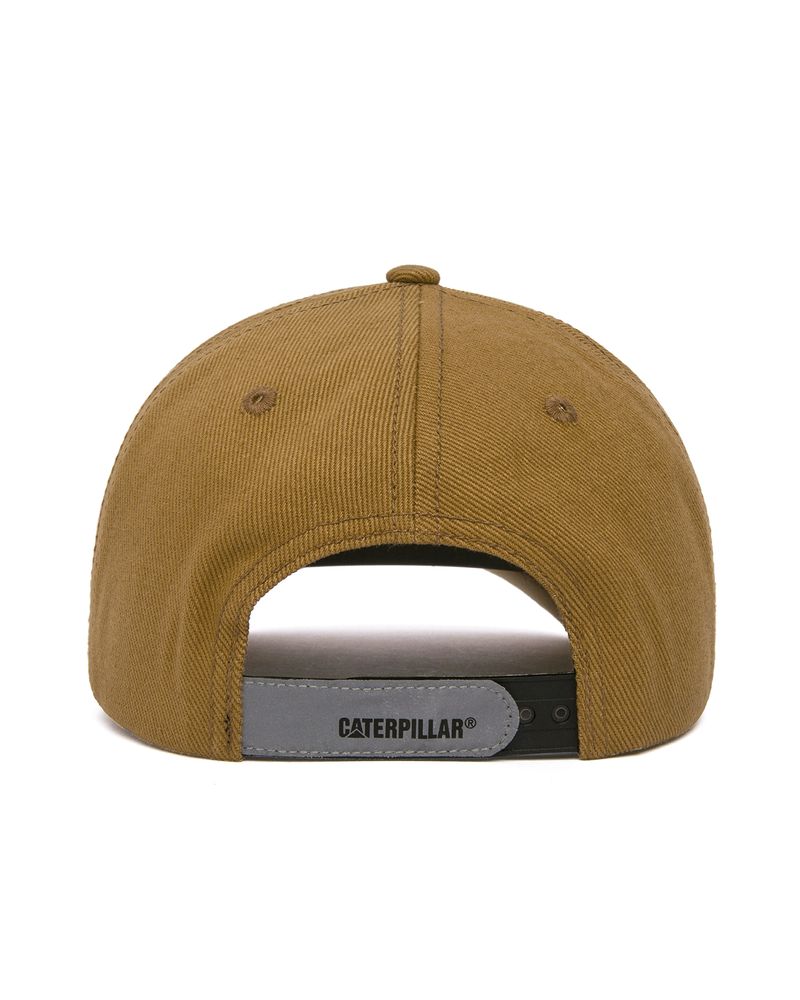 Jockey-Casual-Hombre-Caterpillar-Reflective-Patch-Hat-Cafe-Cat