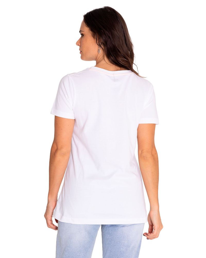 Polera-Manga-Corta-Casual-Mujer-Women-S-Graphic-Tee-Blanco-Cat