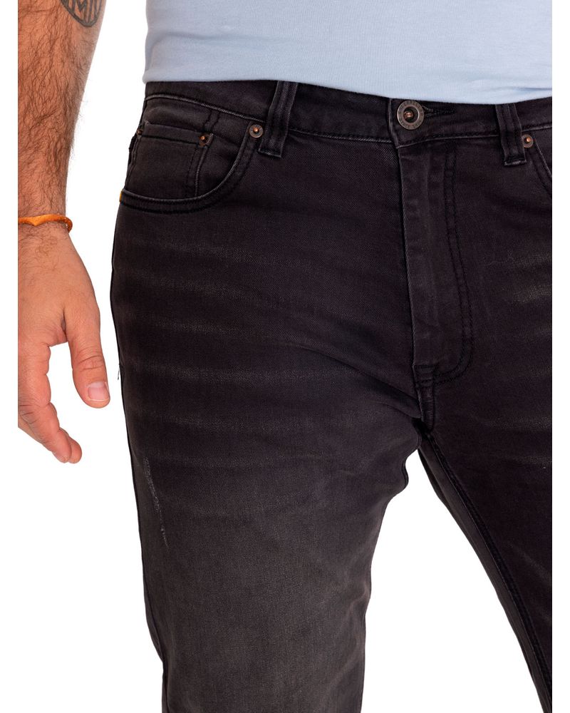 Jeans-Casual-Hombre-Triblend-Stretch-Denim-Slim-Gris-Cat