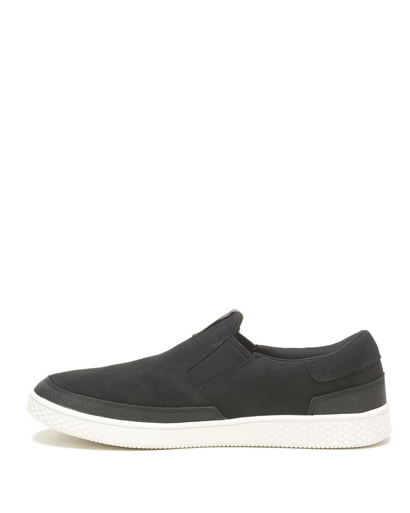 Slip-On--Gamuza-Hombre-Pause-Sport-Slip-On-Negro-Cat