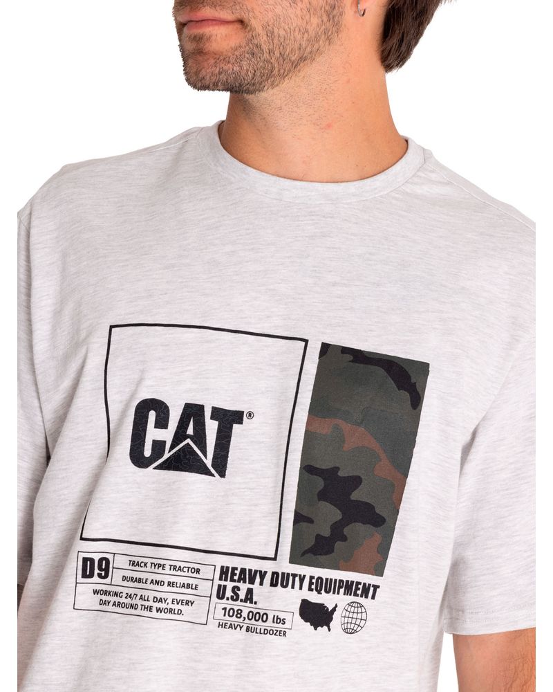 Polera-Manga-Corta-Casual-Hombre-Urban-Camo-Graphic-Tee-2-Gris-Cat