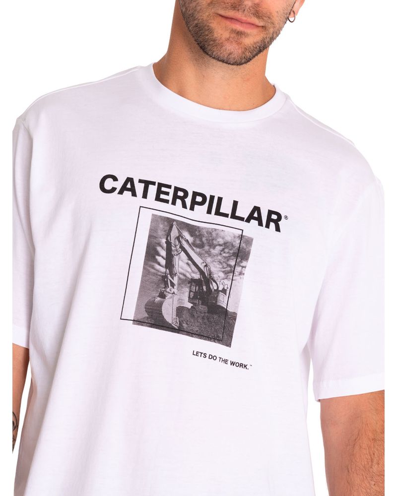 Polera-Manga-Corta-Casual-Hombre-Workwear-Graphic-Tee-1-Blanco-Cat