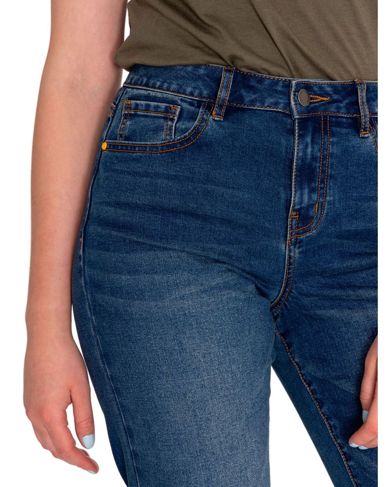 Jeans-Denim-Mujer-Triblend-Stretch-Denim-High-Rise-Straight-Rojo-Cat