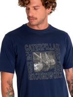 Polera-Manga-Corta-Casual-Hombre-Historic-Tradition-Graphic-Tee-2-Azul-Cat