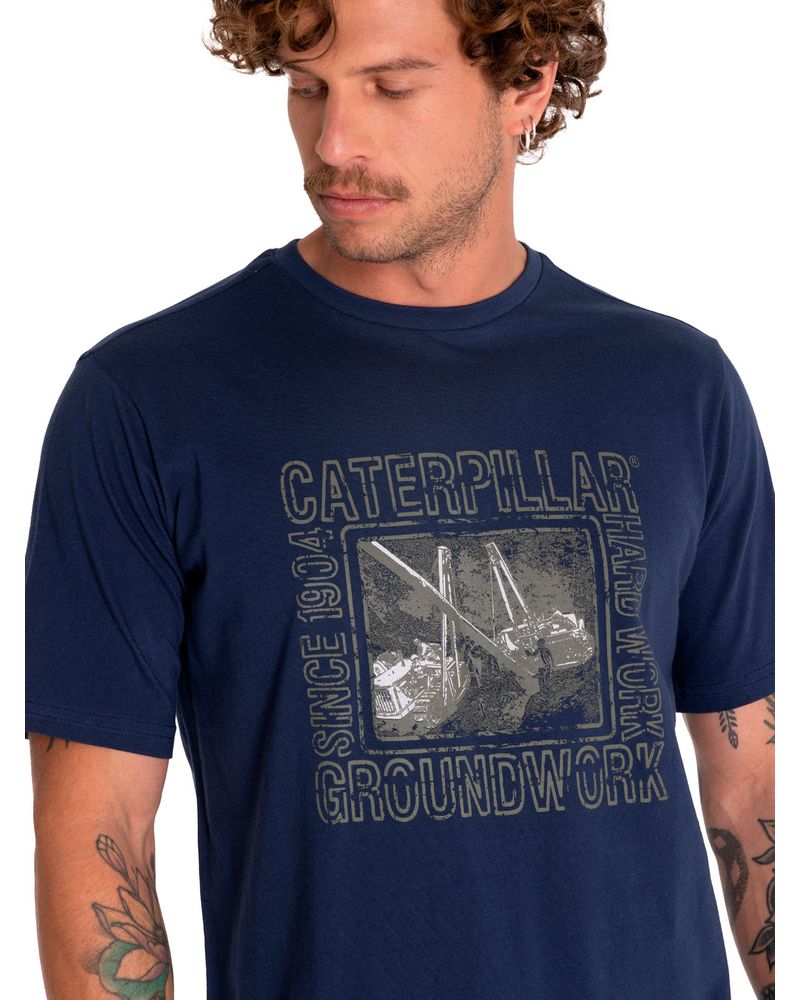 Polera-Manga-Corta-Casual-Hombre-Historic-Tradition-Graphic-Tee-2-Azul-Cat