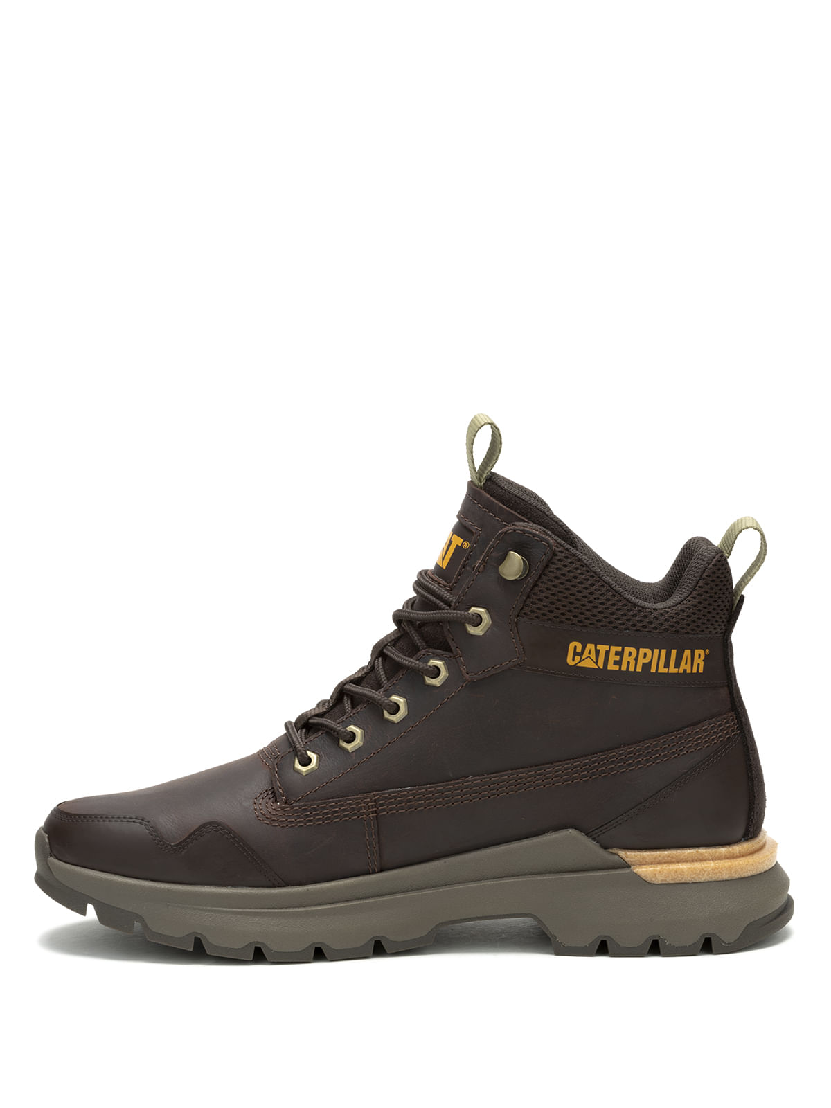 Zapatilla Con Caña Casual Hombre Colorado Sneaker Wp Café Cat