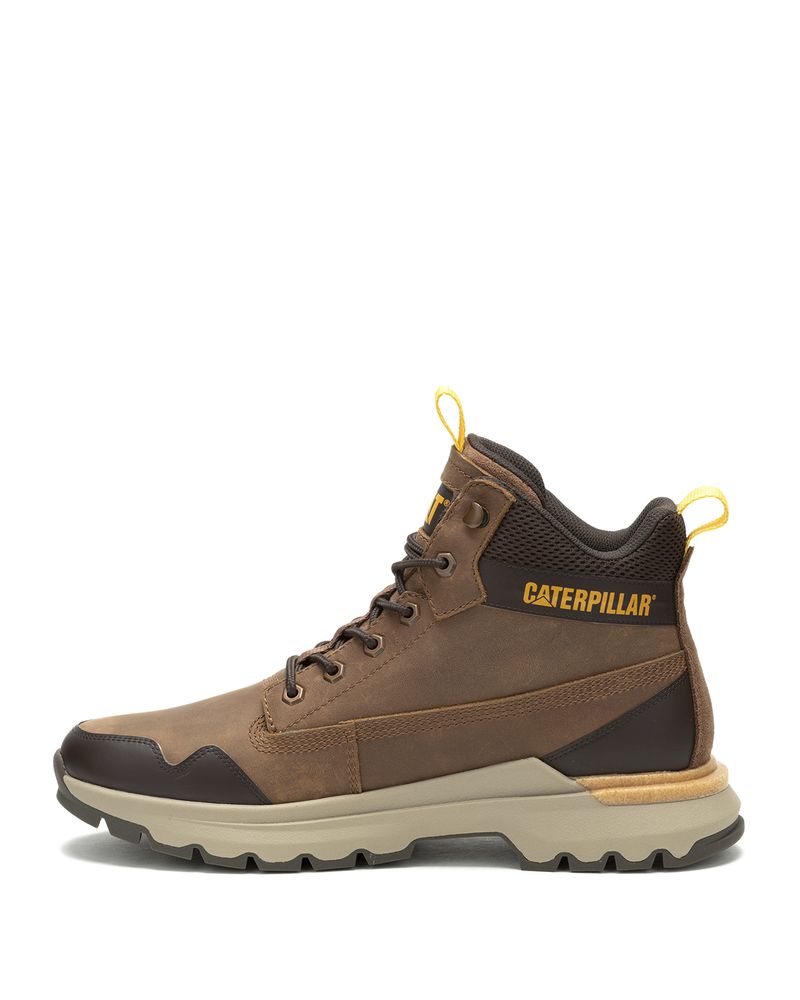 Zapatilla-Con-Caña-Gamuza-Hombre-Colorado-Sneaker-Wp-Cafe-Cat