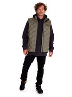 Chaqueta-Sin-Manga-Casual-Hombre-Foundation-Bonded-Insulated-Vest-Verde-Cat