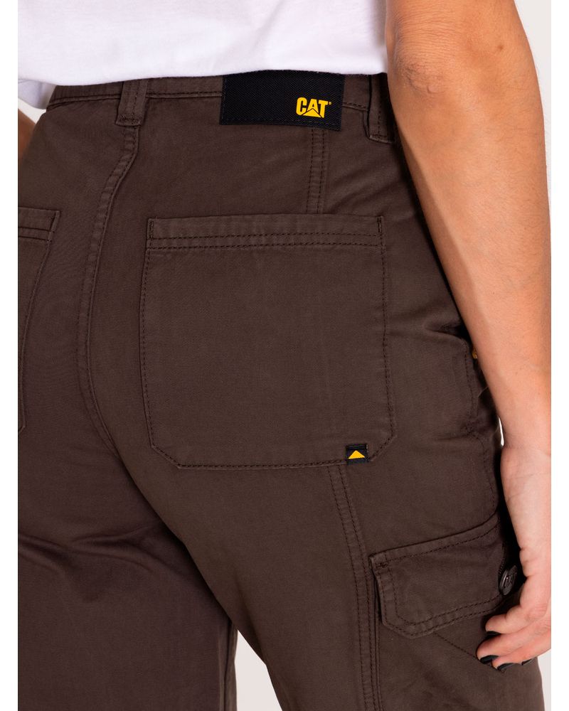 Pantalon-Casual-Mujer-Heritage-Uniform-High-Rise-Cargo-Pant-Negro-Cat