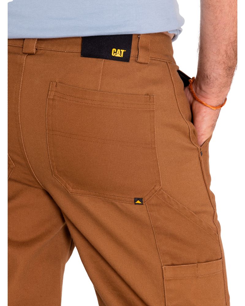 Pantalon-Casual-Hombre-Twill-Carpenter-Straight-Pant-Cafe-Cat