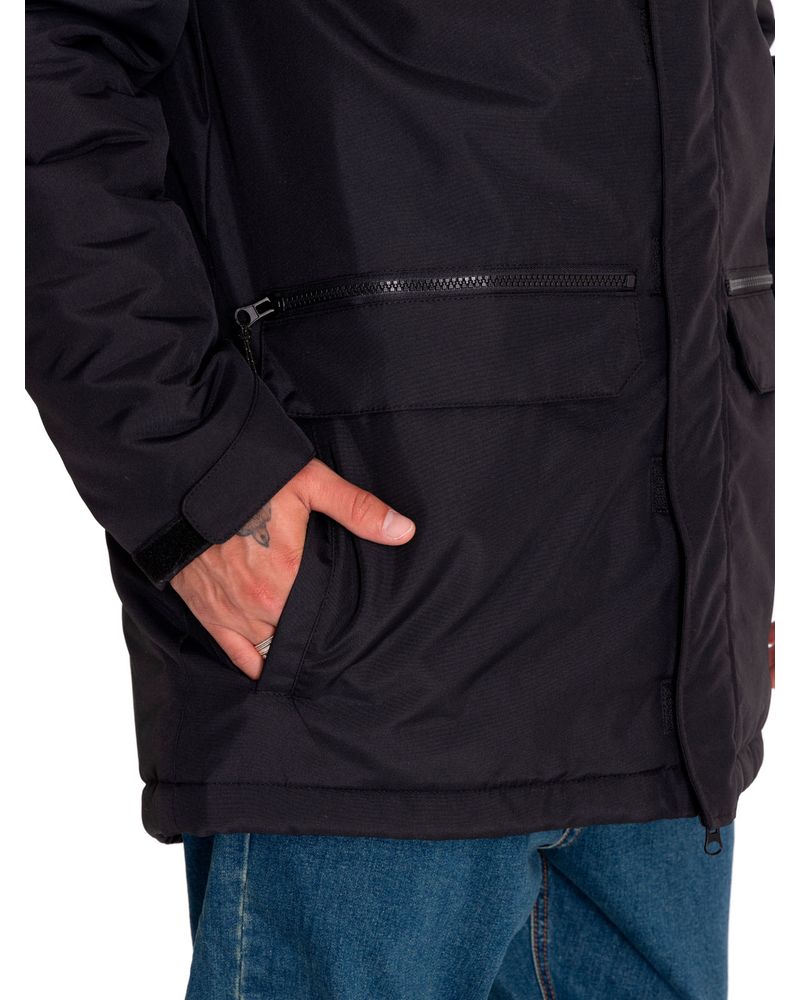 Parka-Casual-Hombre-Mediumweight-Insulated-Utility-Parka-Negro-Cat