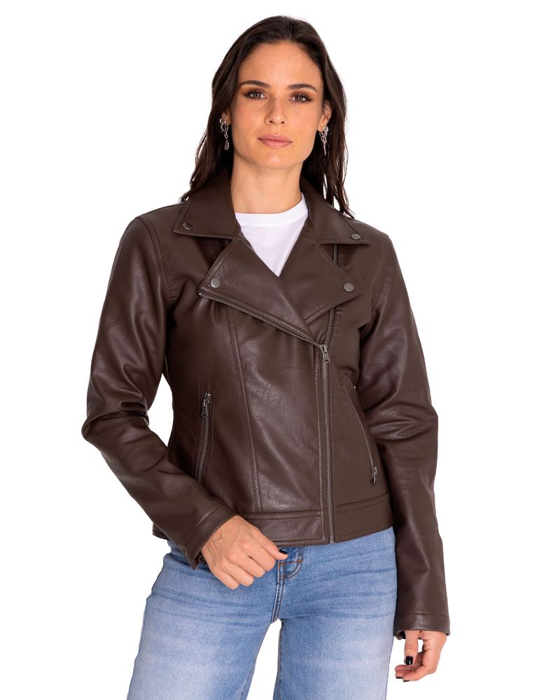 Chaqueta-Cuero-Mujer-W-Foundation-Faux-Leather-Jacket-Cafe-Cat