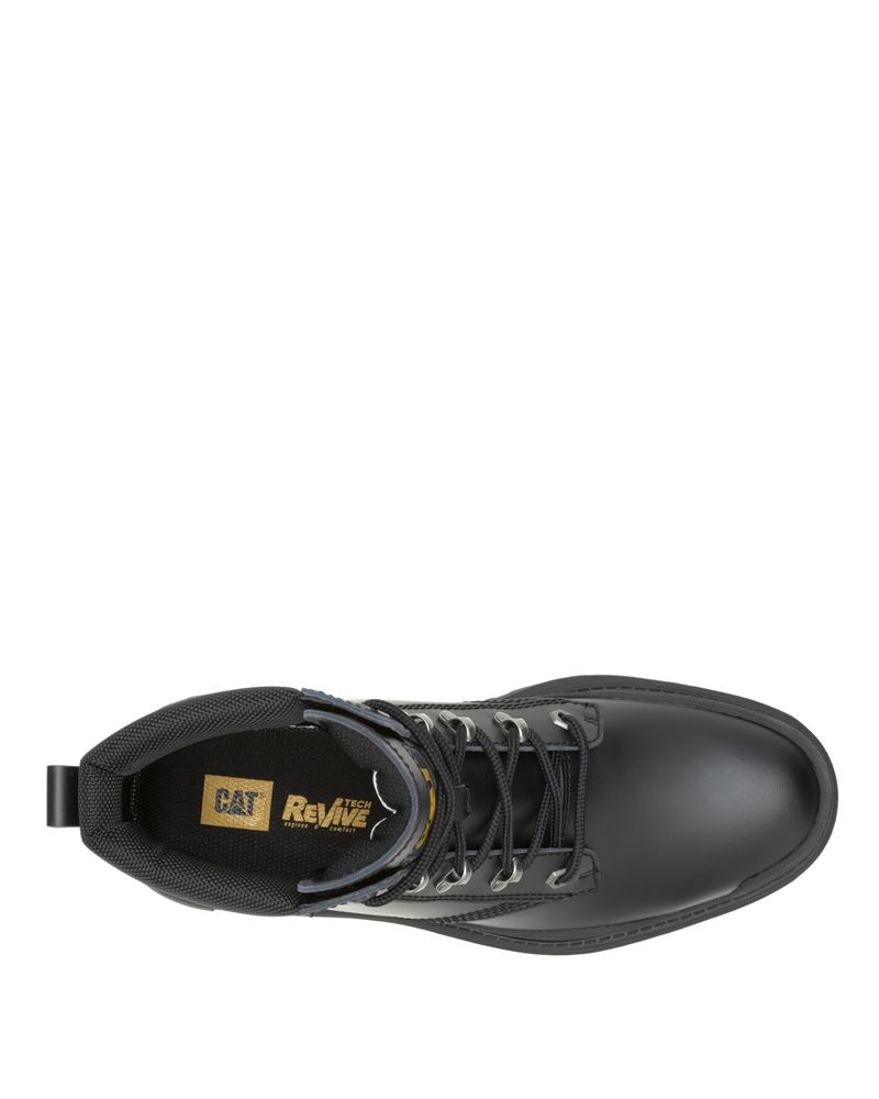 Botin-Casual-Mujer-Colorado-Hardwear-Negro-Cat