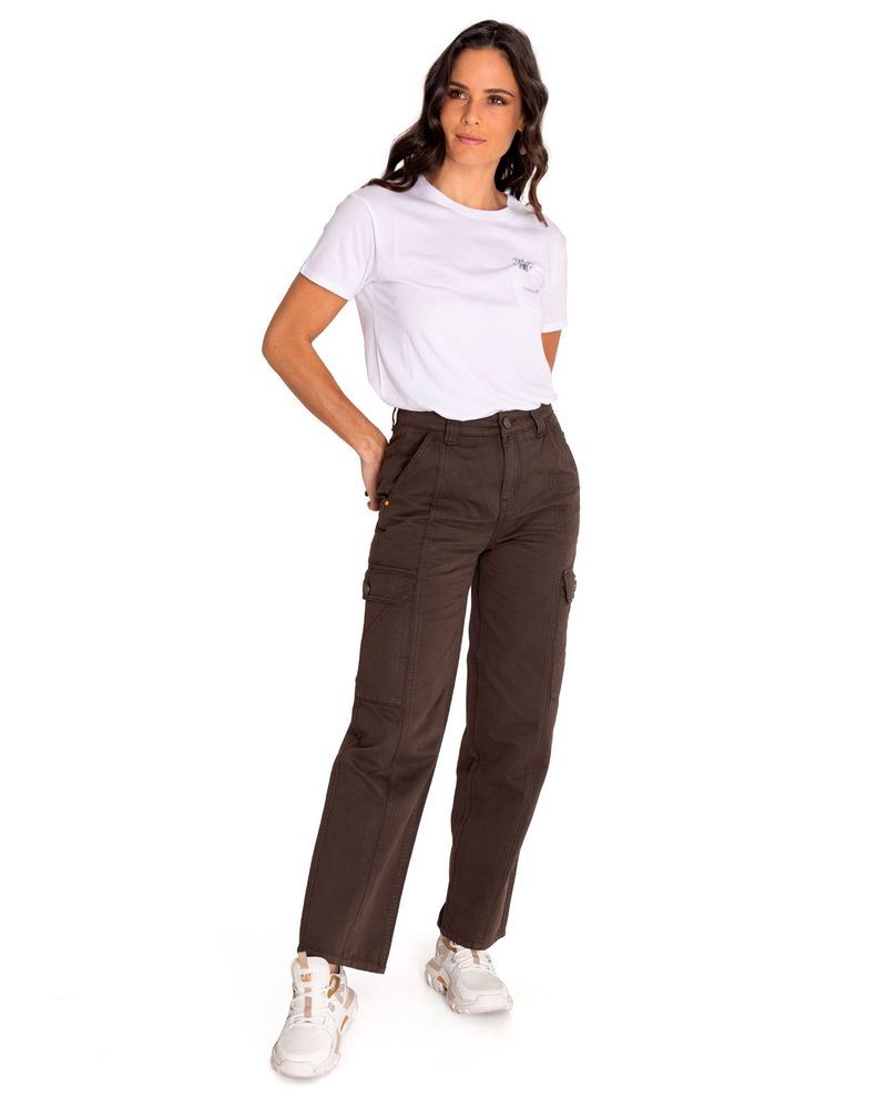 Pantalon Casual Mujer Heritage Uniform High-Rise Cargo Pant Negro